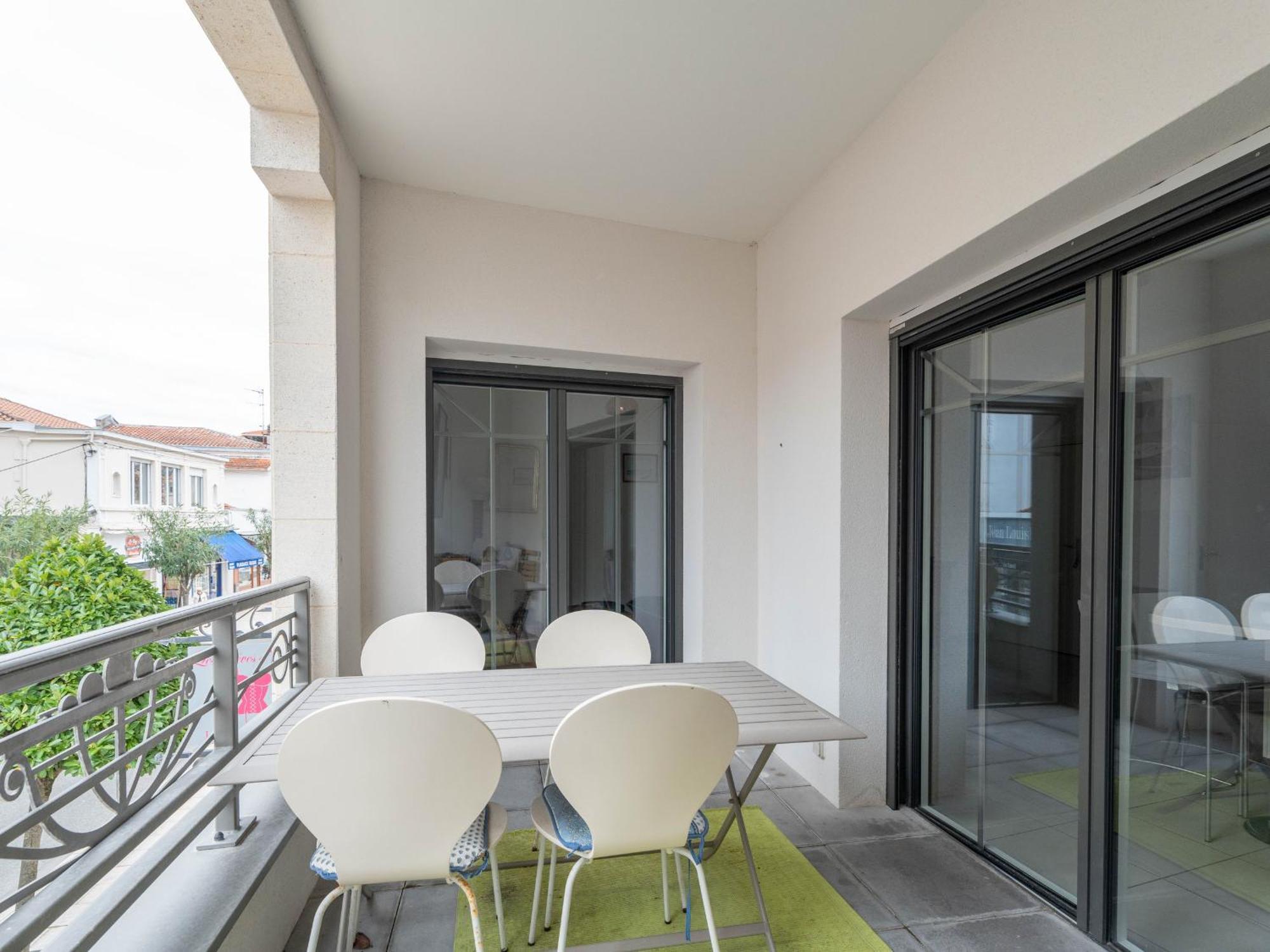 T3 En Centre-Ville D'Arcachon, Proche Plage, Balcons, Parking, Ascenseur Et Wi-Fi - Fr-1-319-440 エクステリア 写真